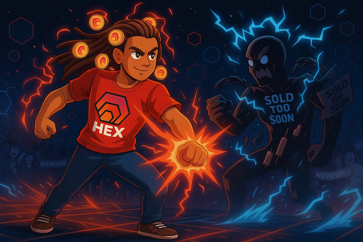 $HEXER fighting regret